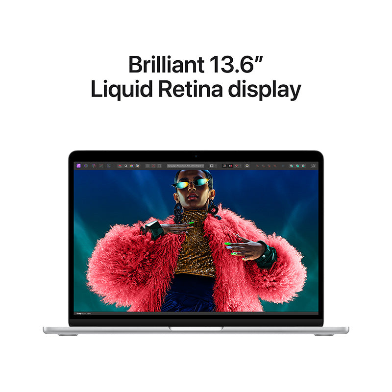 MacBook Air 13-inch Apple M3 chip with 8-core CPU and 10-core GPU, 16GB, 512GB - Silver [MXCT3ZP/A]