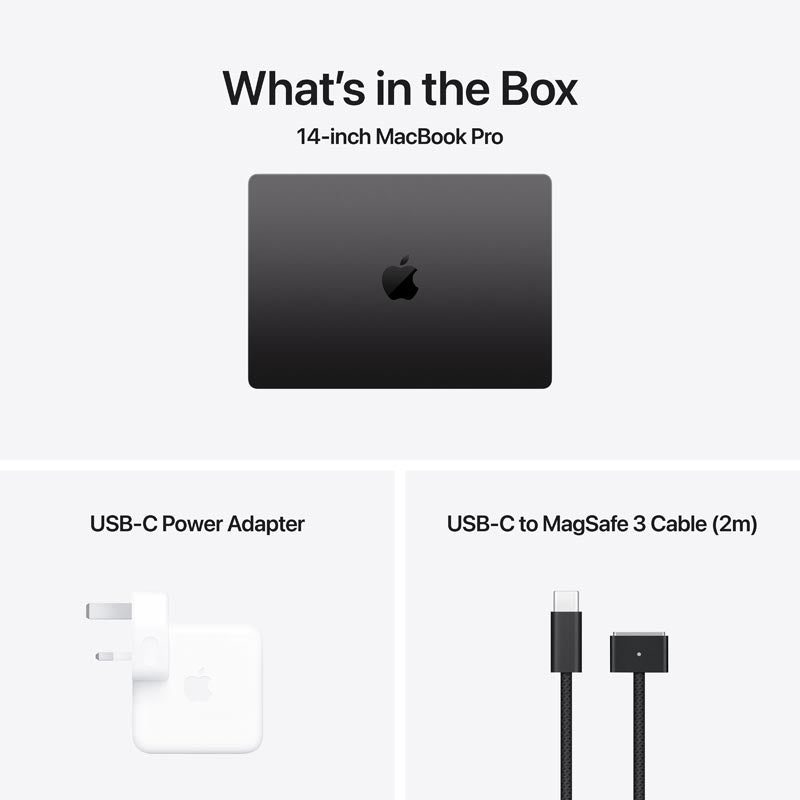 MacBook Pro 14-inch Apple M4 chip 10C/10GPU/16GB/1TB - Space Black [MW2V3ZP/A]