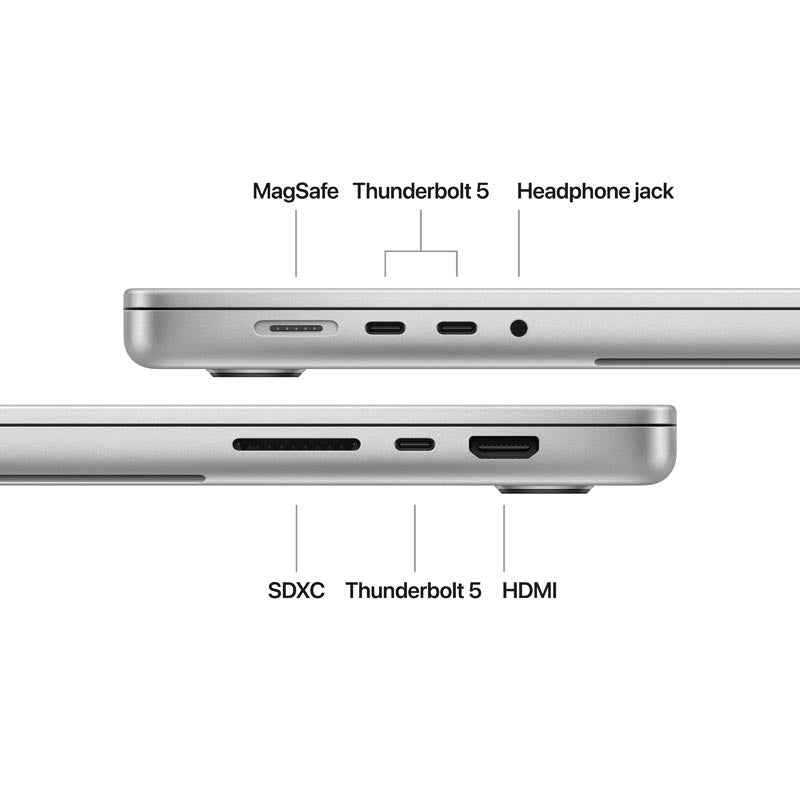 MacBook Pro 16-inch Apple M4 Pro chip 14C/20GPU/48GB/512GB - Silver [MX2U3ZP/A]