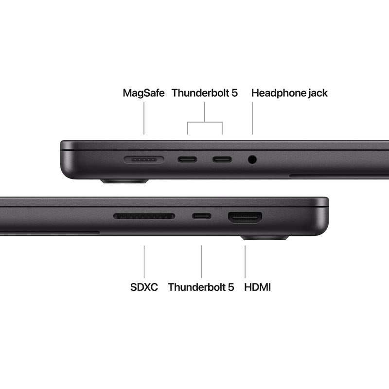 MacBook Pro 16-inch Apple M4 Pro chip 14C/20GPU/24GB/512GB - Space Black [MX2X3ZP/A]