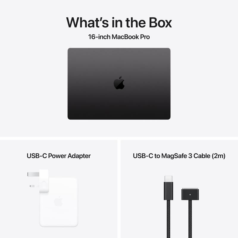 MacBook Pro 16-inch Apple M4 Max chip 14C/32GPU/36GB/1TB - Space Black [MX303ZP/A]
