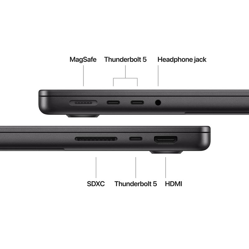 MacBook Pro 14-inch Apple M4 Pro chip 14C/20GPU/24GB/1TB - Space Black [MX2J3ZP/A]