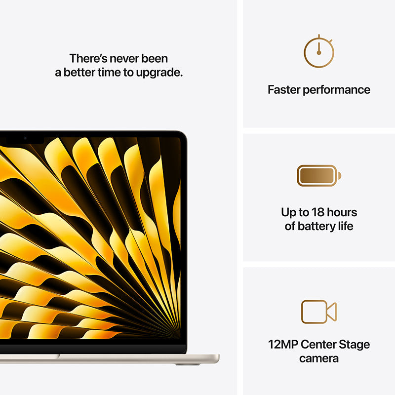 MacBook Air 13.6'' M4 10C GPU/24GB/512GB - Starlight [MC6A4ZP/A]