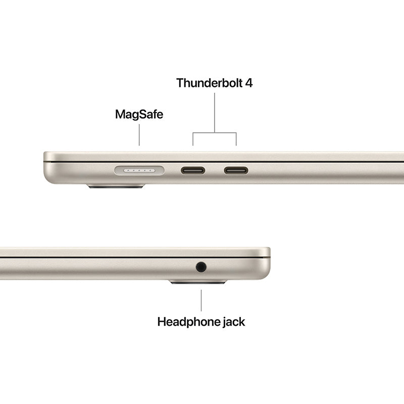 MacBook Air 15.3'' M4 10C GPU/24GB/512GB - Starlight [MC6K4ZP/A]