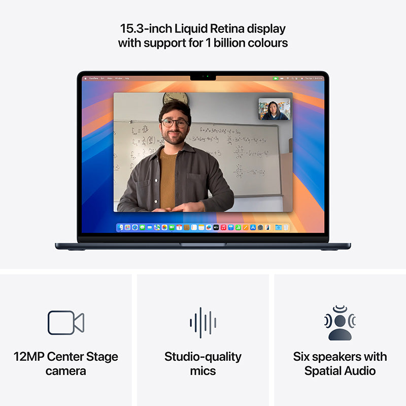 MacBook Air 15.3'' M4 10C GPU/24GB/512GB - Midnight [MC6L4ZP/A]