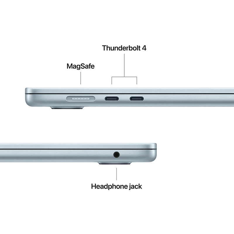 MacBook Air 15.3'' M4 10C GPU/16GB/256GB - Sky Blue [MC7A4ZP/A]