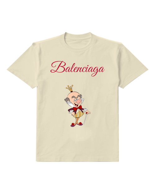 Ivory Little Crowned Royal Graphic T-Shirt - front product view