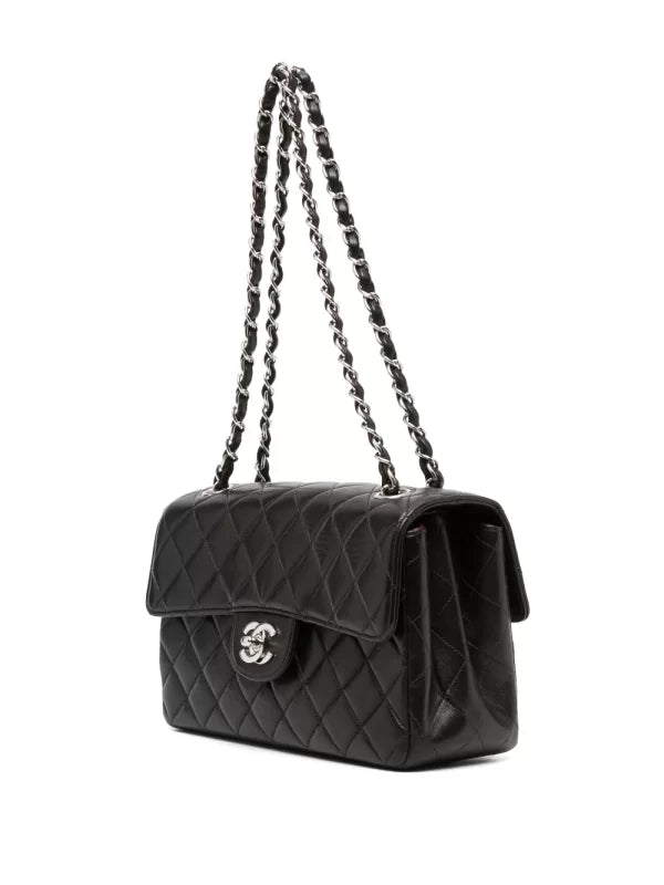 Both Sides Flap shoulder bag