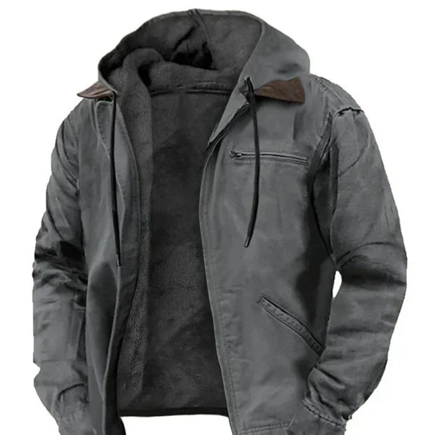 Herbst-Hoodie-Jacke für Herren