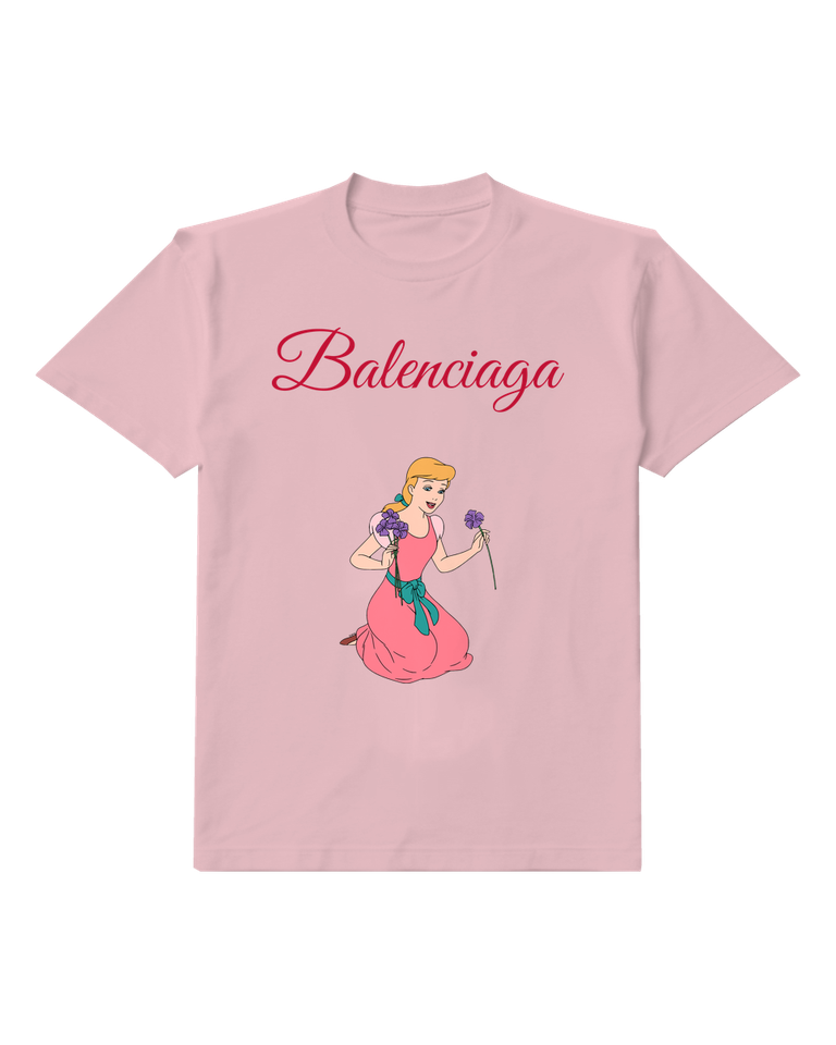Blush Pink Pink Dress Sewing Girl Graphic T-Shirt - front product view