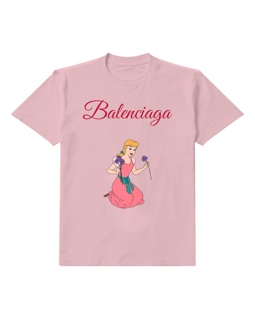 Blush Pink Pink Dress Sewing Girl Graphic T-Shirt - front product view