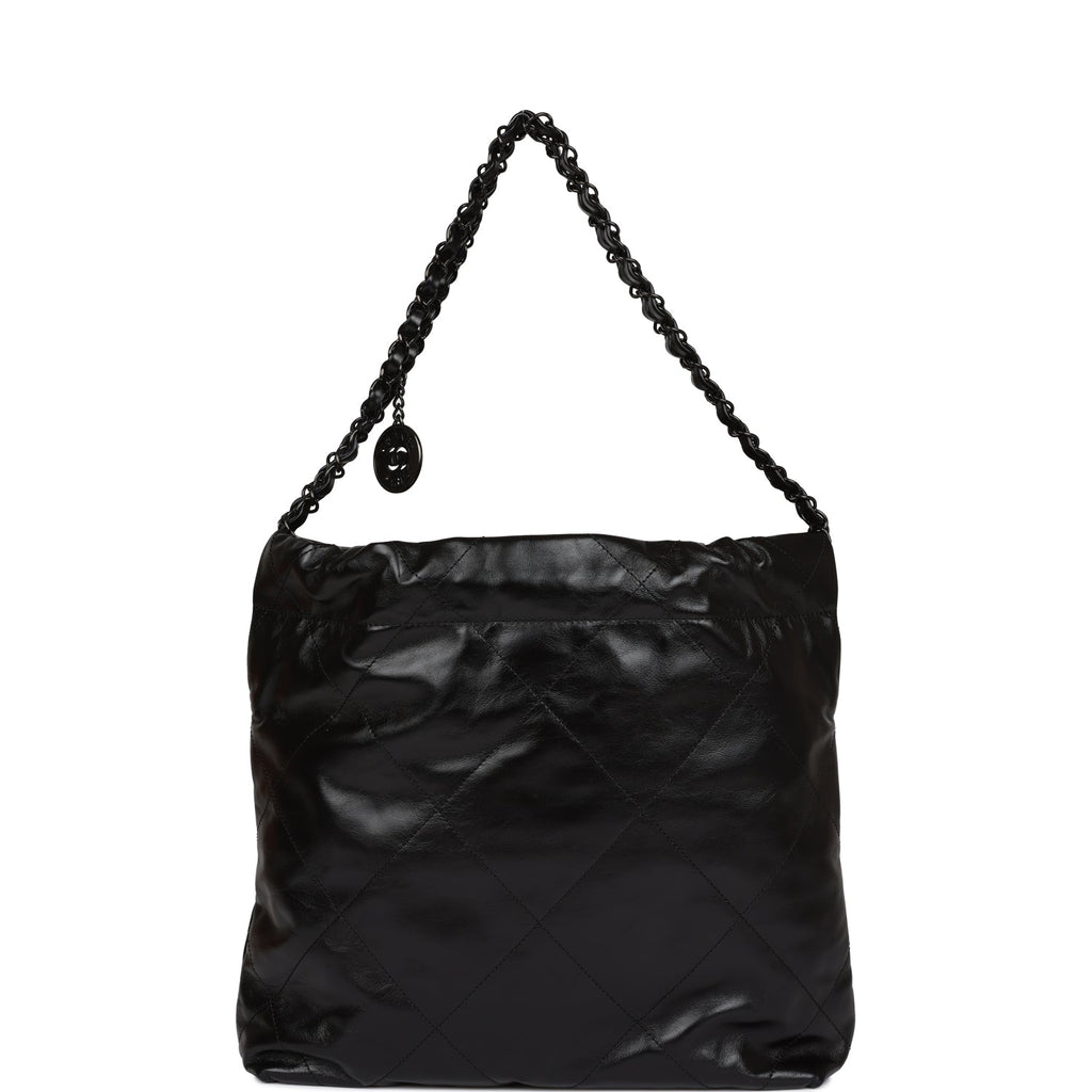 Small  Bag Black Black Hardware