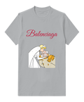 Light Gray Royal Court Conversation Graphic T-Shirt - front product view