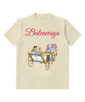 Ivory Golden Royal Carriage Graphic T-Shirt - front product view